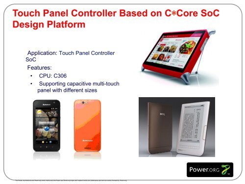 Help You to Win! C*Core's Scalable Design Platform - Power.org