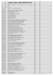 XRAY T1 MINI - SPARE PARTS LIST 04.01 - Ashford Hobby