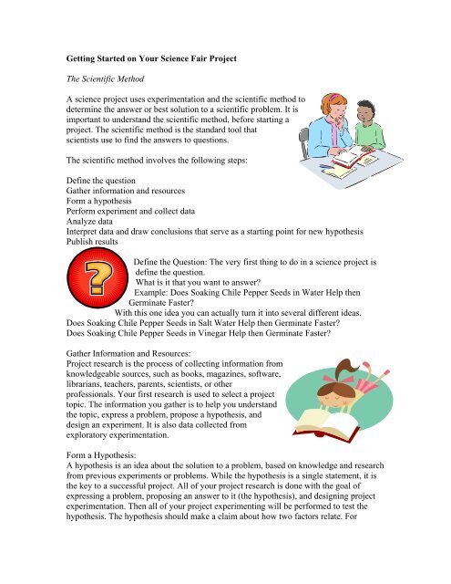 Hypothesis Examples For Science Fair