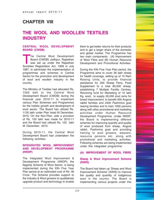 Book English 2011.p65 - Ministry of Textiles