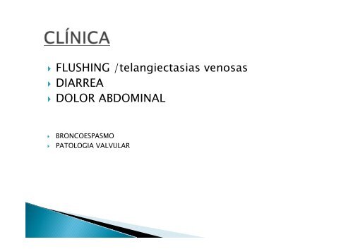 SÃ­ndrome carcinoide - EXTRANET - Hospital Universitario Cruces