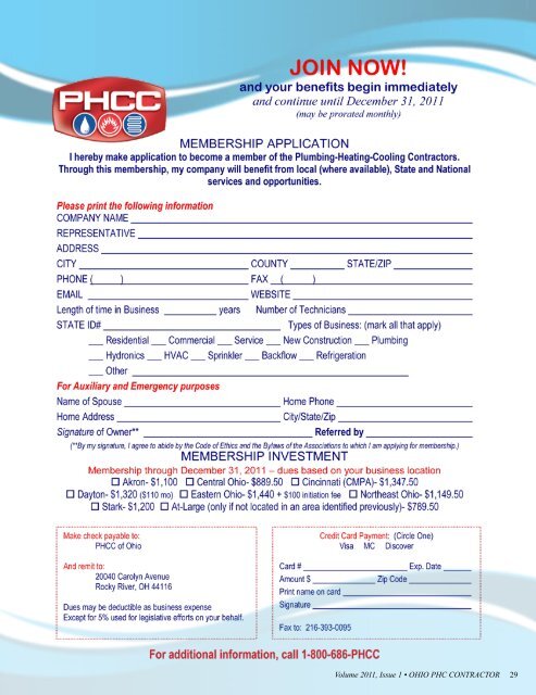 Volume 2011, Issue 1 - PHCC Ohio