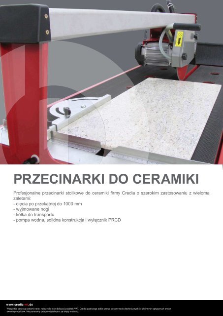 machines | technology - Credia GmbH