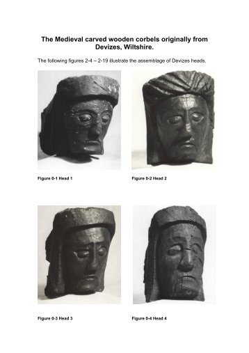 Devizes medieval corbel heads
