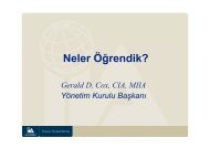 Neler ÃÄrendik? - TÄ°DE