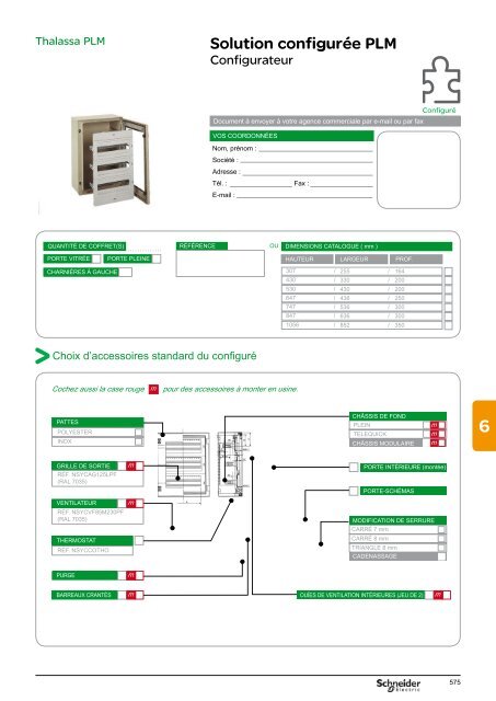 Enveloppes Universelles