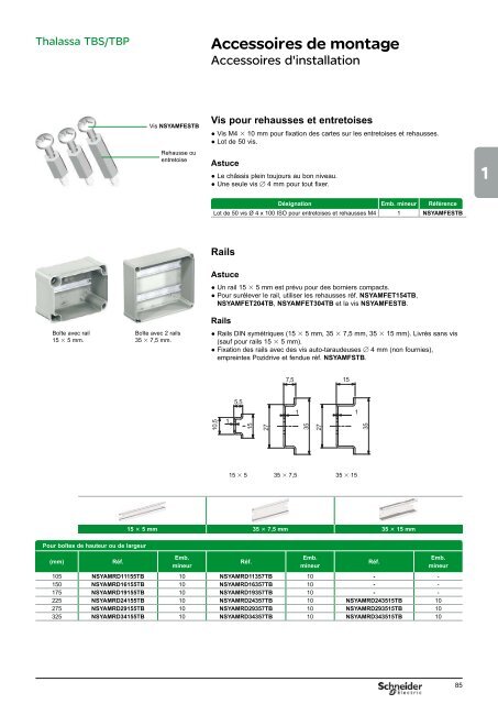 Enveloppes Universelles