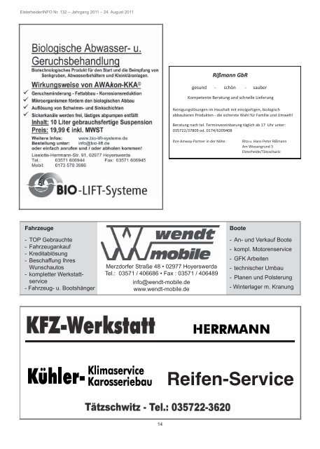 Elsterheider Info - Gemeinde Elsterheide