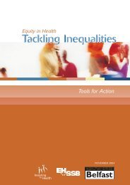 Tackling Health Inequalities - Tools for Action - Employability in ...