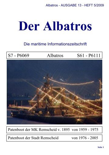 Albatros - AUSGABE 13 - HEFT 5/2009 - der Schnellboote Albatros