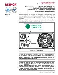 Reznor UDAS Venting Installation Instructions - Younits.com