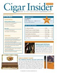 PROCIGAR FESTIVAL - Cigar Aficionado