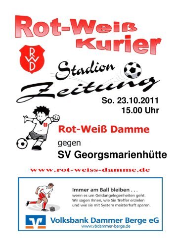 Saison 2011 / 2012 - Rot Weiss Damme