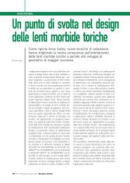 Scient_Un punto di svolta nel design delle lenti morbide ...