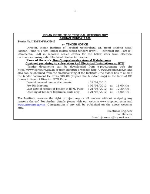 Non Comprehensive Annual Maintenance Contract Pertaining To Sub Non Comprehensive Annual Maintenance Contract Pertaining To Sub