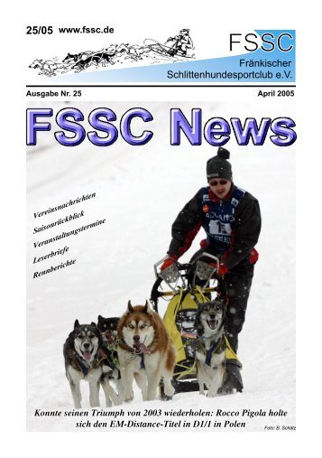 Fränkischer Schlittenhundesportclub e.V. - FSSC