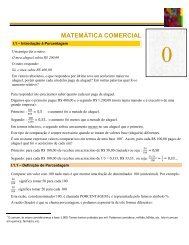 MATEMÃTICA COMERCIAL I.1