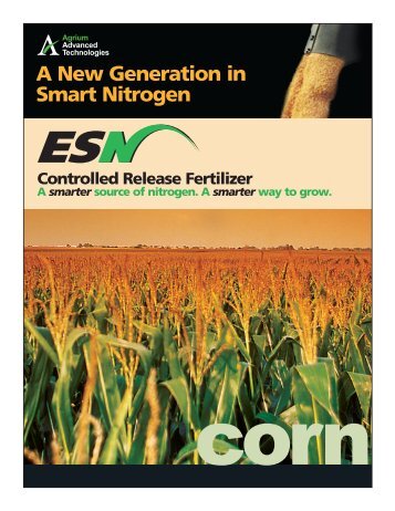 ESN Corn Fact Sheet 0408.qxp - Agrium Wholesale