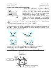 Les TD - Université Jean Monnet