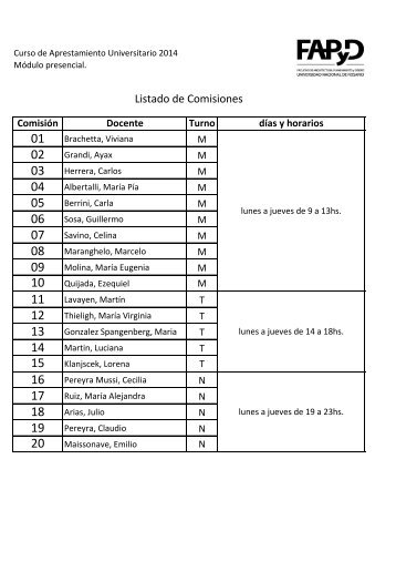 Comisiones-CAU-2014