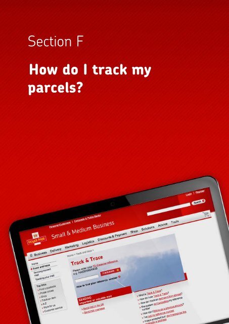 Royal Mail Parcels User Guide 2013 (PDF - 662 KB)