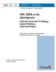 VIH, SIDA y los aborÃ­genes: Informe Final del 5Âº DiÃ¡logo sobre ...