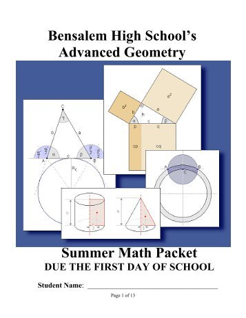 College Prep Geometry [PDF]