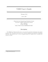 VMD User's Guide