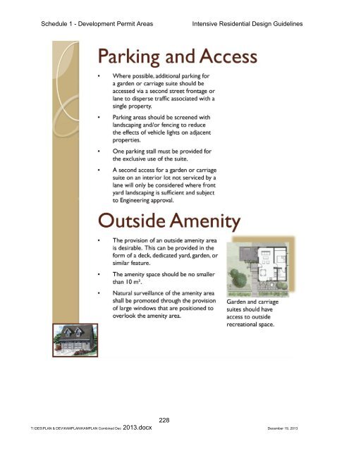 SCHEDULE 1 - DEVELOPMENT PERMIT AREAS - City of Kamloops