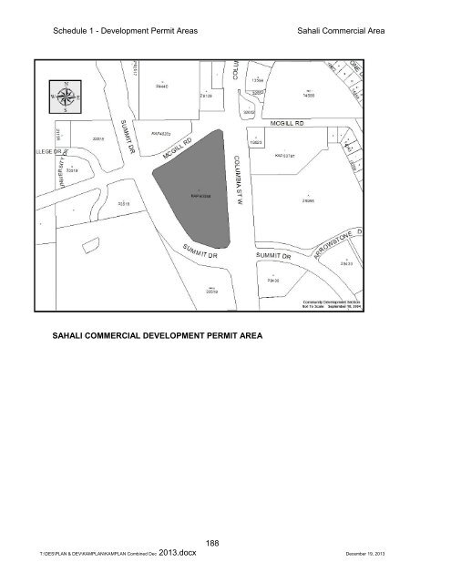 SCHEDULE 1 - DEVELOPMENT PERMIT AREAS - City of Kamloops