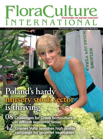 Poland's hardy nursery stock sector is thriving - Floraculture ...