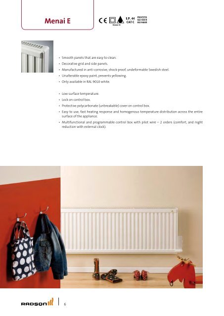 Price list Electric radiators - Purmo Radson