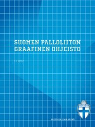 Suomen palloliiton Graafinen ohjeiSto - Suomen Palloliitto