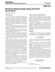 AN215A: RF Small Signal Design Using Two-Port ... - mirror omadata