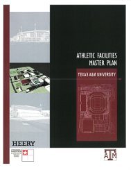 TAMU Athletics Master Plan (PDF) - Office of Facilities Coordination