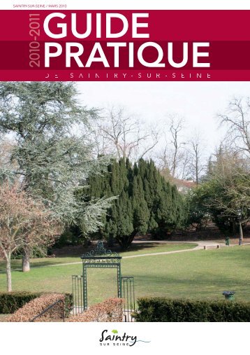 Guide pratique - Ville de Saintry-sur-seine
