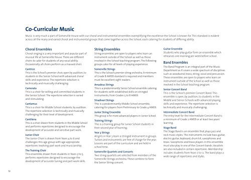 PROSPECTUS - Somerville House