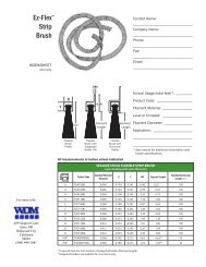 Ez-Flex Strip Brush - WDM, Inc.