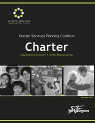 Human Services Planning Coalition - Tamarack