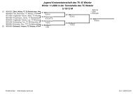 Jugend Kreismeisterschaft des  TK 45 Wetzlar Winter 11 ...  - TC Wetzlar