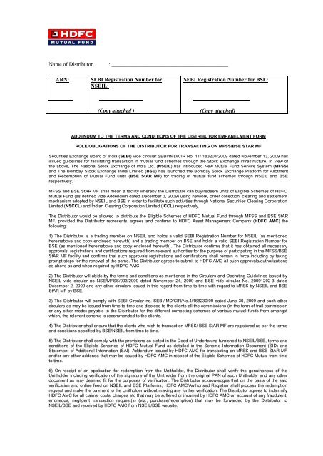Sebi Addendum Form.pdf Addendum to the Empanelment Form for trading on Stock Exchange