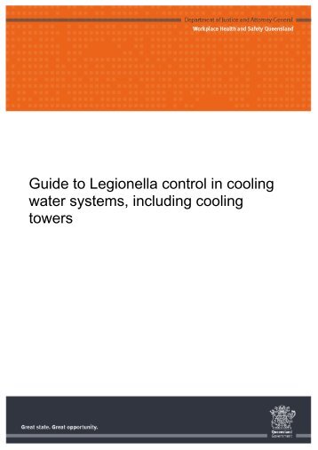 Guide to legionella control in cooling water systems, including ...