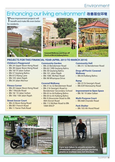 to view our latest newsletter issue - Moulmein-Kallang Town Council