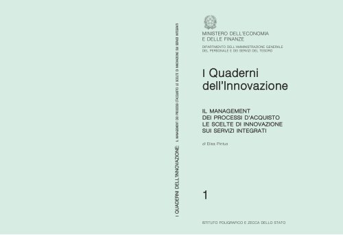 I Quaderni dell'Innovazione 1 (PDF - 657 KB) - DAG