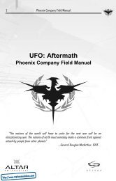 UFO: Aftermath