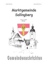 Gemeindenachrichten 2009-10 (5,58 MB) - Marktgemeinde ...