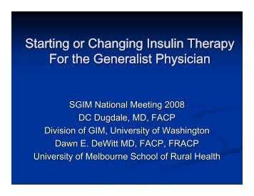 Handout - SGIM