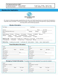 Membership Application - Boys and Girls Club of Boston