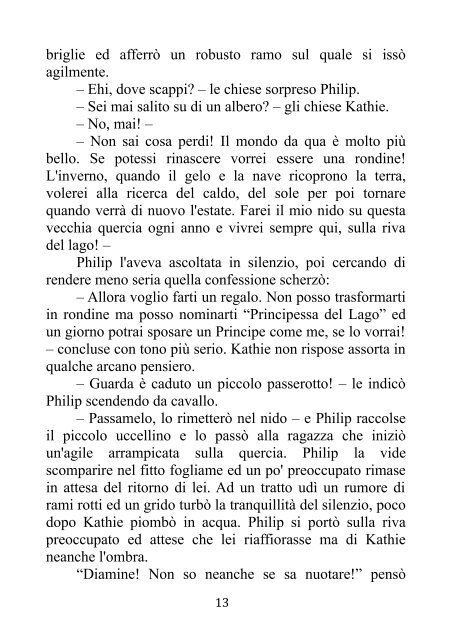 "La principessa del lago" di Stefania Bocchetta - Altervista