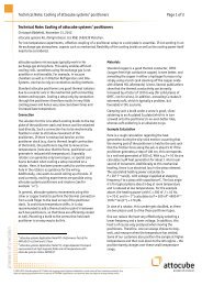 Technical Note Cooling of Positioners_v2 - attocube